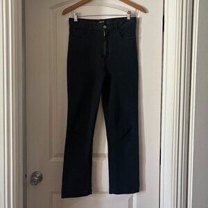 Rachel Comey High-Rise Black Denim Jeans